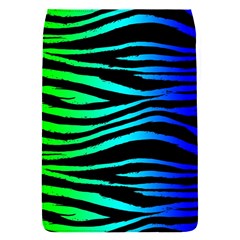 Rainbow Zebra Removable Flap Cover (s) by ArtistRoseanneJones