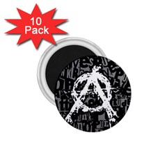 Anarchy 1 75  Button Magnet (10 Pack)