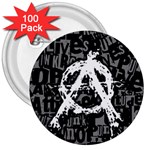 Anarchy 3  Button (100 pack) Front