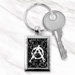 Anarchy Key Chain (rectangle)