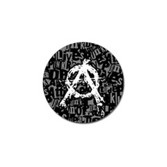 Anarchy Golf Ball Marker 4 Pack