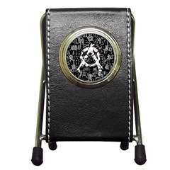 Anarchy Stationery Holder Clock