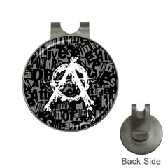 Anarchy Hat Clip With Golf Ball Marker