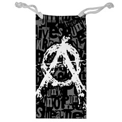 Anarchy Jewelry Bag by ArtistRoseanneJones