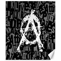 Anarchy Canvas 8  X 10  (unframed) by ArtistRoseanneJones