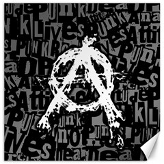 Anarchy Canvas 12  X 12  (unframed)