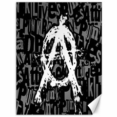 Anarchy Canvas 36  X 48  (unframed) by ArtistRoseanneJones