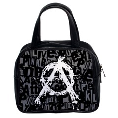 Anarchy Classic Handbag (two Sides)