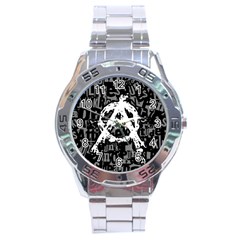 Anarchy Stainless Steel Watch