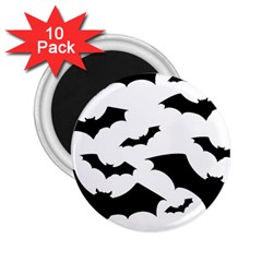 Deathrock Bats 2 25  Button Magnet (10 Pack)