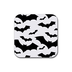 Deathrock Bats Drink Coaster (square) by ArtistRoseanneJones