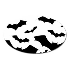 Deathrock Bats Magnet (oval)