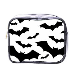 Deathrock Bats Mini Travel Toiletry Bag (one Side)