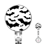 Deathrock Bats Stainless Steel Nurses Watch Front