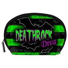 Deathrock Diva Accessory Pouch (large) by ArtistRoseanneJones