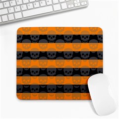 Deathrock Stripes Large Mouse Pad (rectangle)