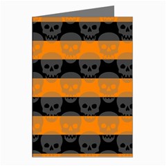 Deathrock Stripes Greeting Card (8 Pack) by ArtistRoseanneJones