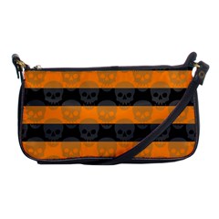 Deathrock Stripes Evening Bag