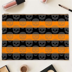 Deathrock Stripes Cosmetic Bag (xxl)