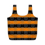 Deathrock Stripes Reusable Bag (M) Back