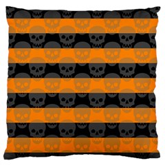 Deathrock Stripes Standard Flano Cushion Case (one Side)