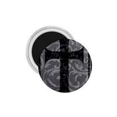 Goth Brocade Cross 1 75  Button Magnet