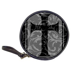 Goth Brocade Cross Cd Wallet