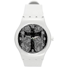 Goth Brocade Cross Plastic Sport Watch (medium) by ArtistRoseanneJones