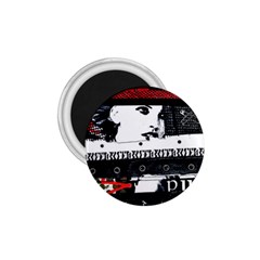 Punk Chick 1 75  Button Magnet by ArtistRoseanneJones