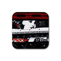 Punk Chick Drink Coaster (square)