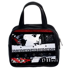 Punk Chick Classic Handbag (two Sides)