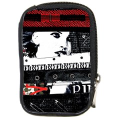 Punk Chick Compact Camera Leather Case