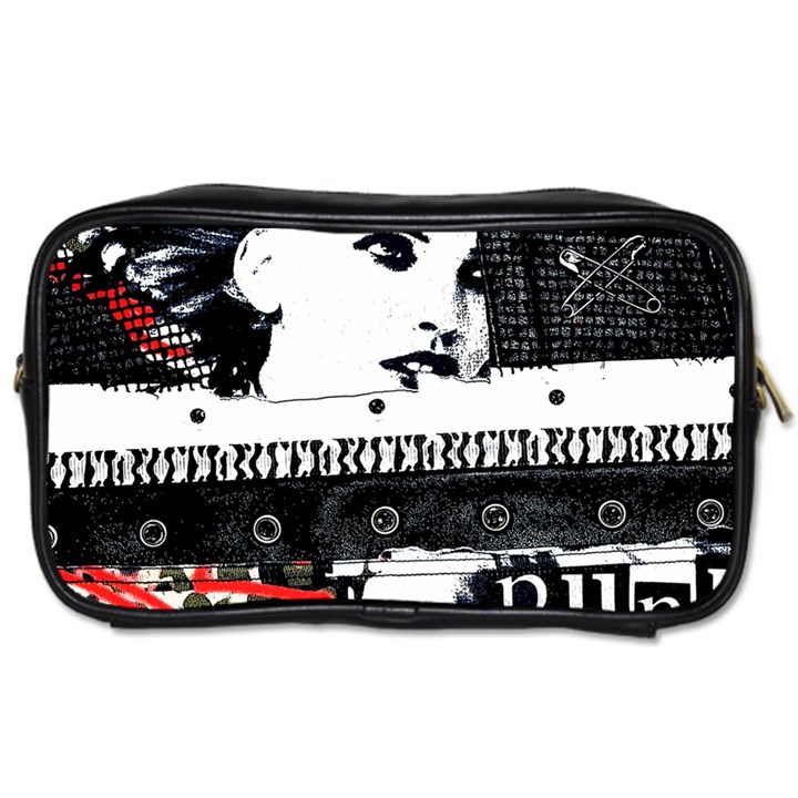 Punk Chick Travel Toiletry Bag (Two Sides)