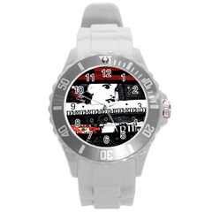 Punk Chick Plastic Sport Watch (large)