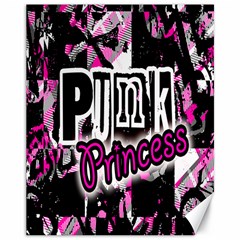 Punk Princess Canvas 11  X 14  (unframed)