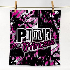 Punk Princess Face Towel