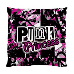 Punk Princess Cushion Case (single Sided)  by ArtistRoseanneJones