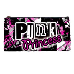 Punk Princess Pencil Case by ArtistRoseanneJones