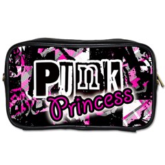 Punk Princess Travel Toiletry Bag (one Side) by ArtistRoseanneJones