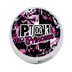 Punk Princess 4-port Usb Hub (two Sides) by ArtistRoseanneJones