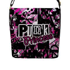 Punk Princess Flap Closure Messenger Bag (l)