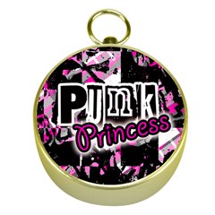 Punk Princess Gold Compass