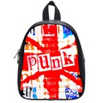 Punk Union Jack School Bag (Small) Front