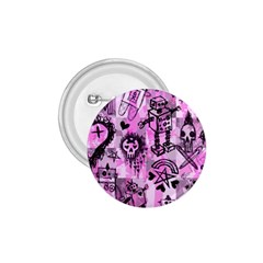 Pink Scene Kid Sketches 1 75  Button