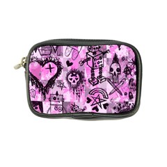 Pink Scene Kid Sketches Coin Purse by ArtistRoseanneJones