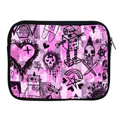 Pink Scene Kid Sketches Apple Ipad Zippered Sleeve