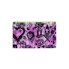 Pink Scene Kid Sketches Cosmetic Bag (xs)