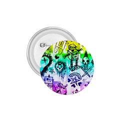 Rainbow Scene Kid Sketches 1 75  Button by ArtistRoseanneJones