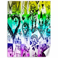 Rainbow Scene Kid Sketches Canvas 12  X 16  (unframed) by ArtistRoseanneJones