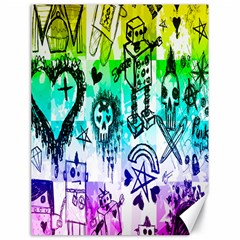 Rainbow Scene Kid Sketches Canvas 18  X 24  (unframed) by ArtistRoseanneJones